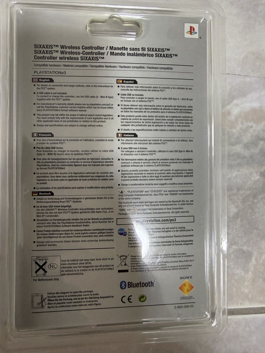 Sony Controller: Original Sony Sixaxis Controller PS3 - Neu & Versiegelt! – Nuovo e nell'imballaggio originale da Wallisellen venduto da rri_ntp6 1