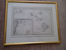 HAWAI-INSELN 1779 Orig. Kupferstich