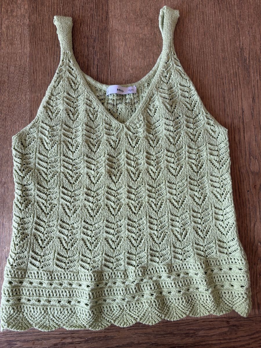 Top: 2 gestrickte Tops aus Baumwolle – Nuovo (secondo la descrizione) da Baden venduto da jdif 4