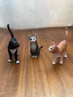 Schleich - Drei verschiedene Katzen