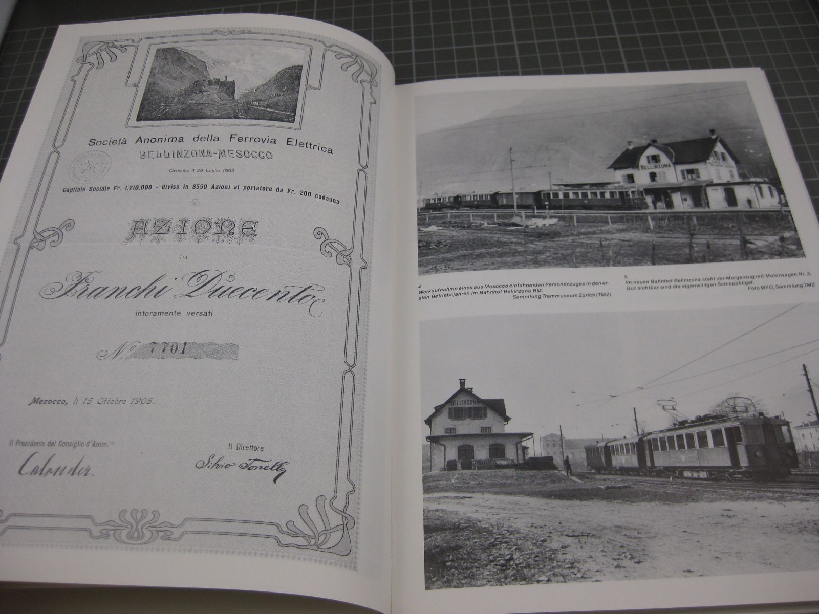 Libri: Buch: Bellinzona-Mesocco Bahn BM – Nuovo (secondo la descrizione) da Malters venduto da Marosko 2