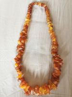 Bernstein Kette 62 cm.