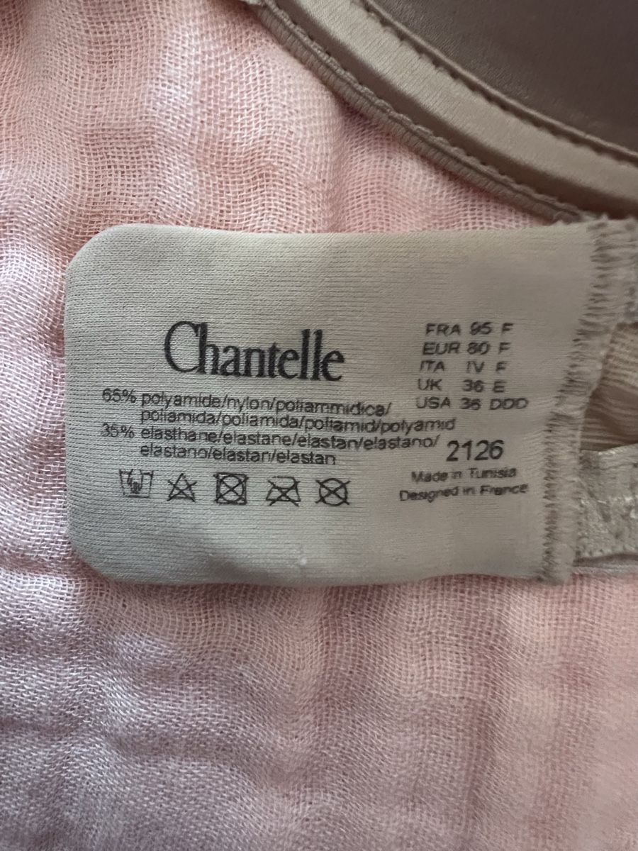 Sonstige Unterwäsche: Chantelle BH Beige Grösse 80F   – Gebraucht aus Unterterzen von syllalex 1