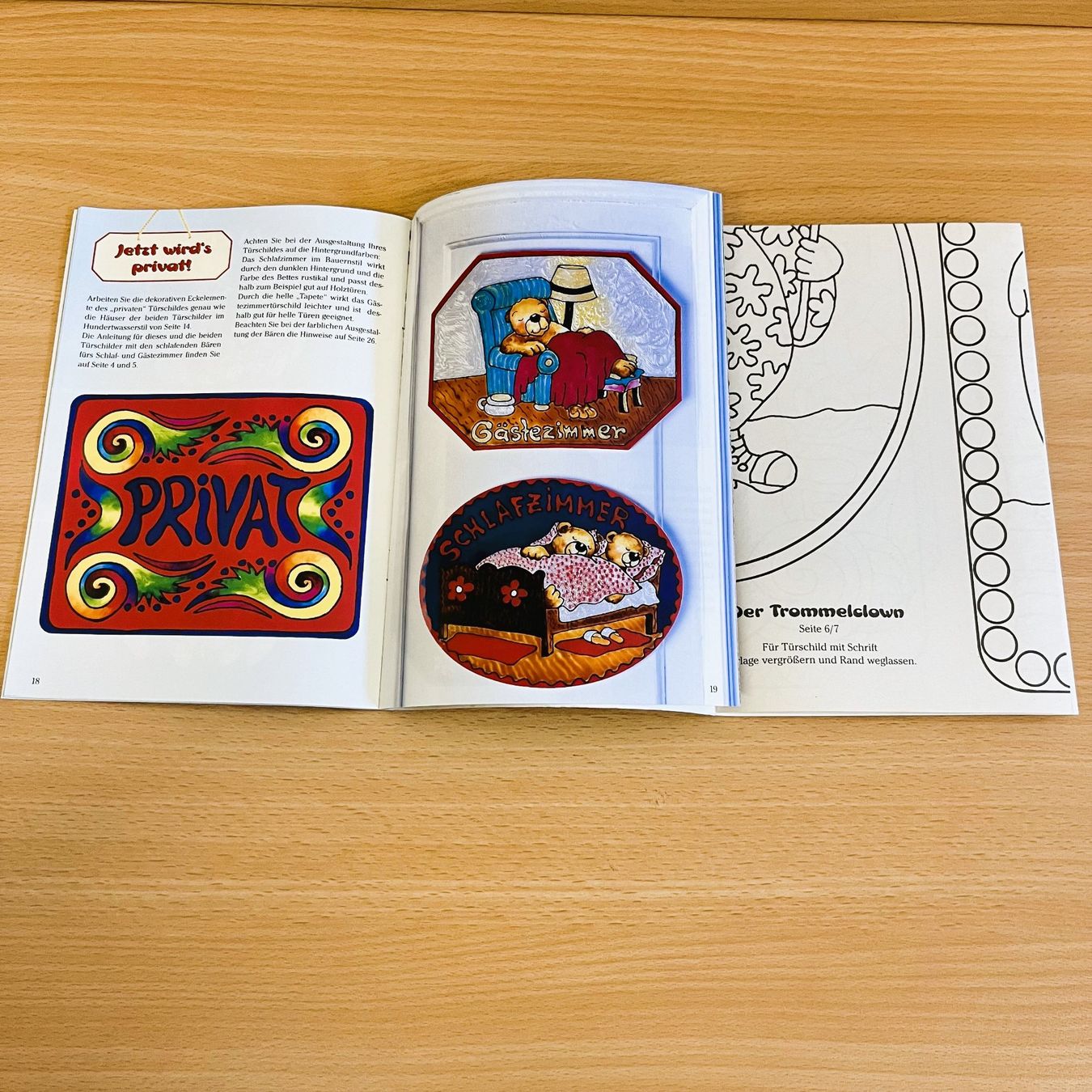 Libri: Lustige Türschilder mit Window-Color – Usato da Amlikon-Bissegg venduto da allerlei-versand 1
