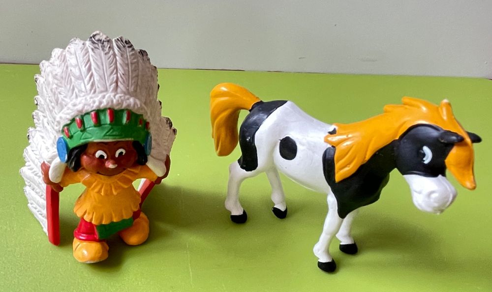 Figurine Schleich Yakari - Petit Tonnerre PVC 1984 - 2nde Version - Collection