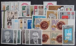DDR Lot mit postfrischen ** Werten II