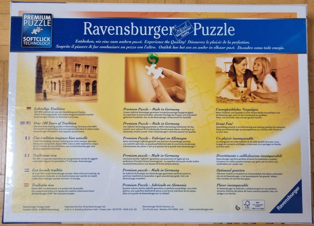 Ravensburger, puzzle, Pokemon, 1500 el.