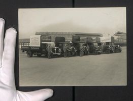 Fotografie Lastwagen Morris mit Hamshaw 