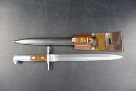 Bayonett mit Scheide, 897104 Waffenfabrik Neuhausen 🇨🇭 K31