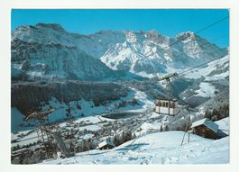 Engelberg Obwalden: Luftseilbahn am Titlis 11.01.1983