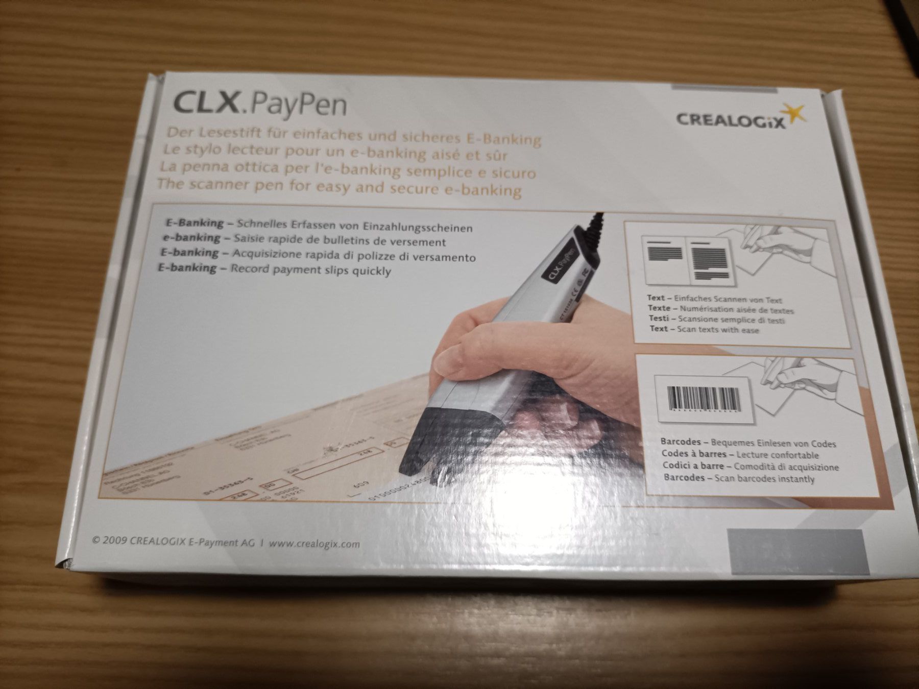 Penna & Evidenziatori: CLX PayPen Lesestift f. E-Banking - Gebraucht mit Ständer – Usato da Schöftland venduto da Snacketti7