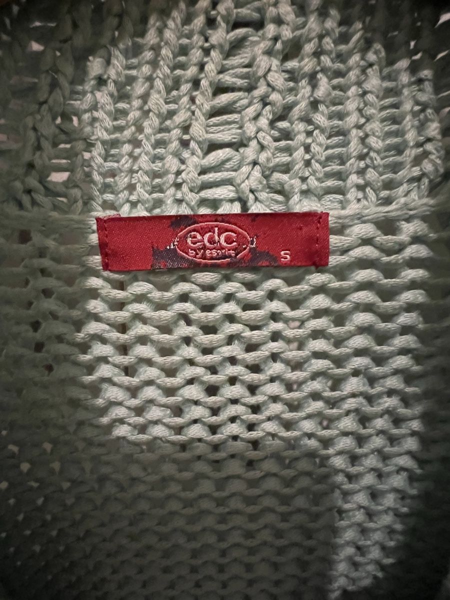 Esprit Maglioni & Felpe: edc by Esprit Cardigan, size S, knitted, mint green. – Difettoso da Basel venduto da Harper.G 4