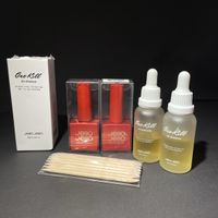 Jello Jello Peel off base UV Gel 2x und Remover 2x 