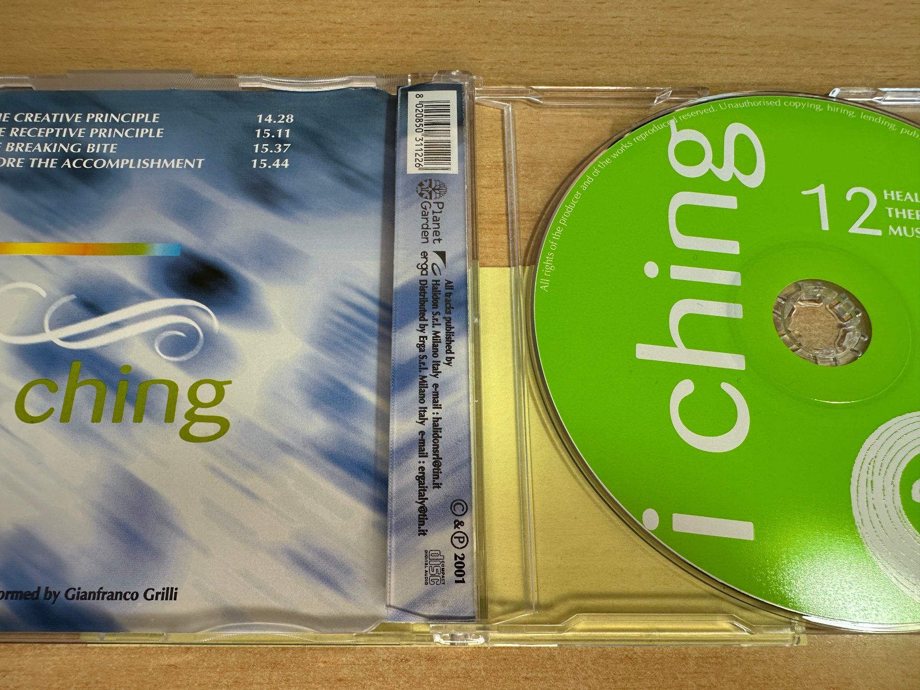 CDs: K0 Gianfranco Grilli – I Ching – Gebraucht aus Rikon im Tösstal von Alpenmutz 3