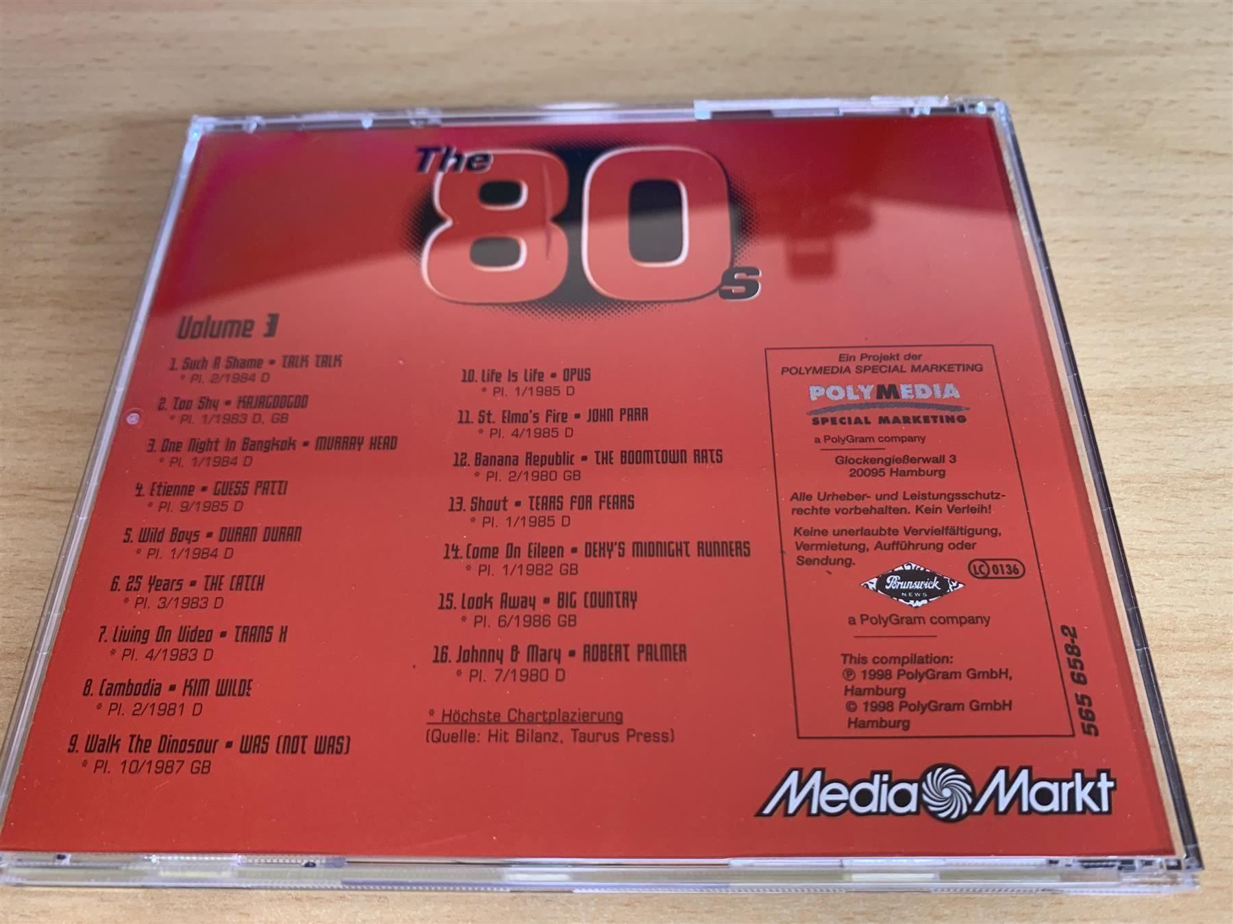 CD: The 80s - 2 CD – Usato da Rikon im Tösstal venduto da Alpenmutz 5