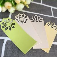 BLUME LESEZEICHEN 2er-SET STANZSCHABLONE