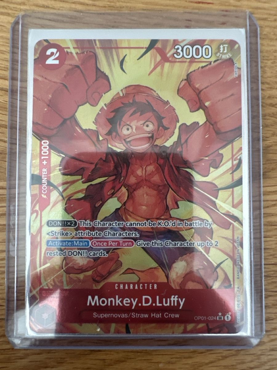 Bandai Carte collezionabili: One Piece OP01-024 – Nuovo (secondo la descrizione) da Weinfelden venduto da sel_9ltk