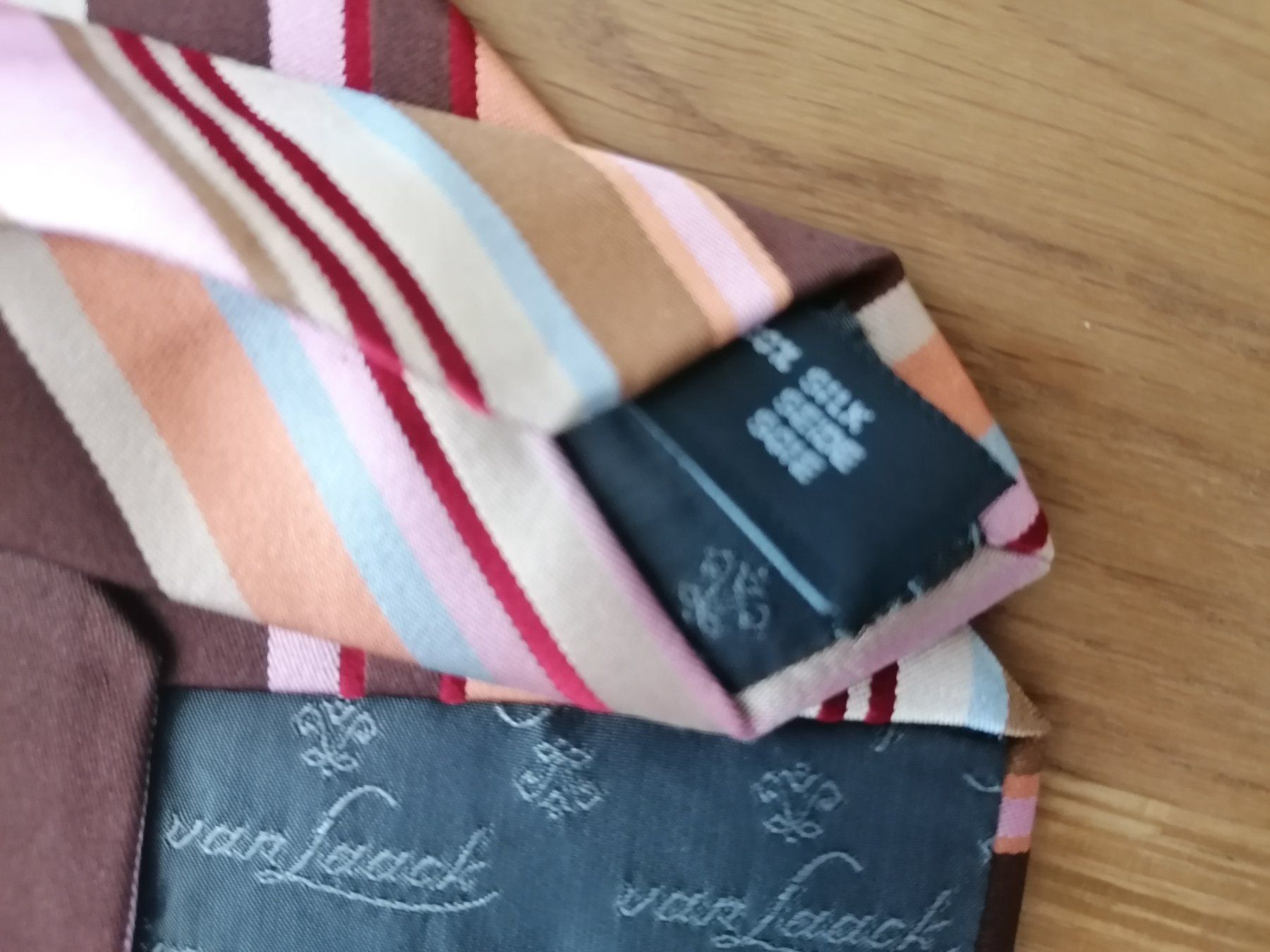 Cravatte: Van Laack Krawatte 100% Seide - Nr.303 – Usato da Basel venduto da vintagecollector 4