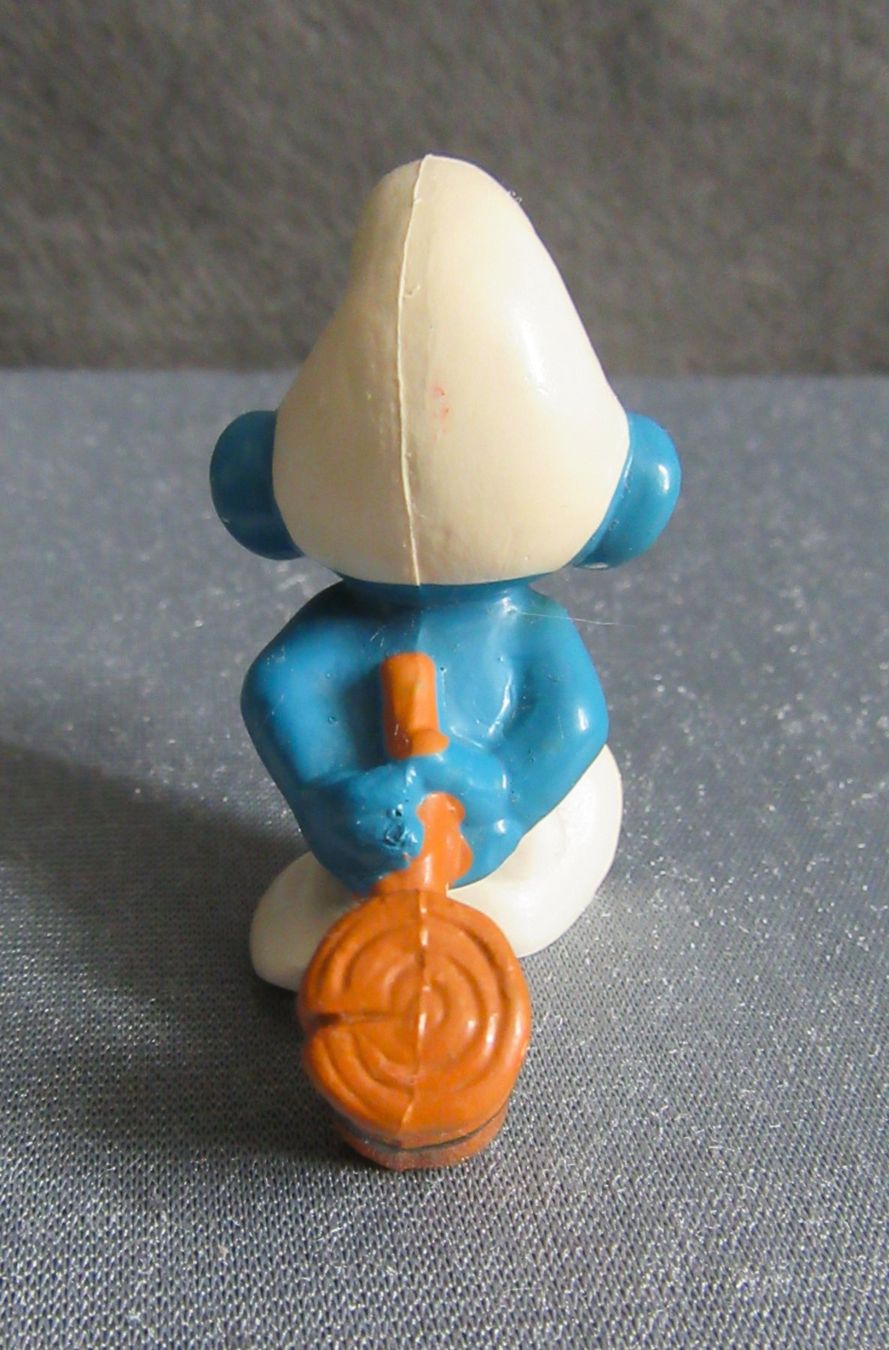 Statuette: Schlumpf - mit Holzhammer - ab CHF 4.00 – Usato da Auenstein venduto da Padabimbim 3