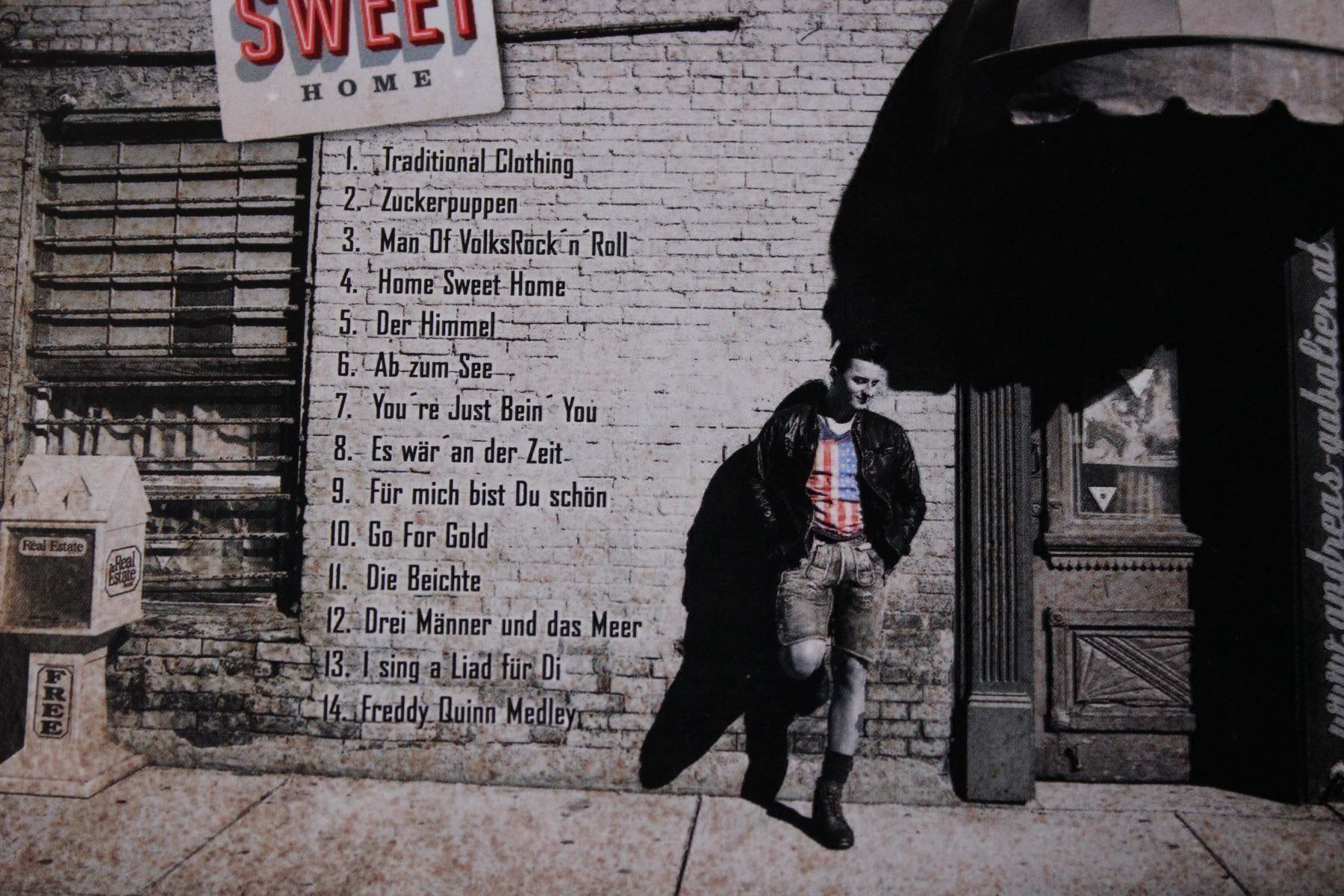 CDs: Andreas Gabalier - Home Sweet Home CD 2013 – Gebraucht aus Tübach von JamesStone 2