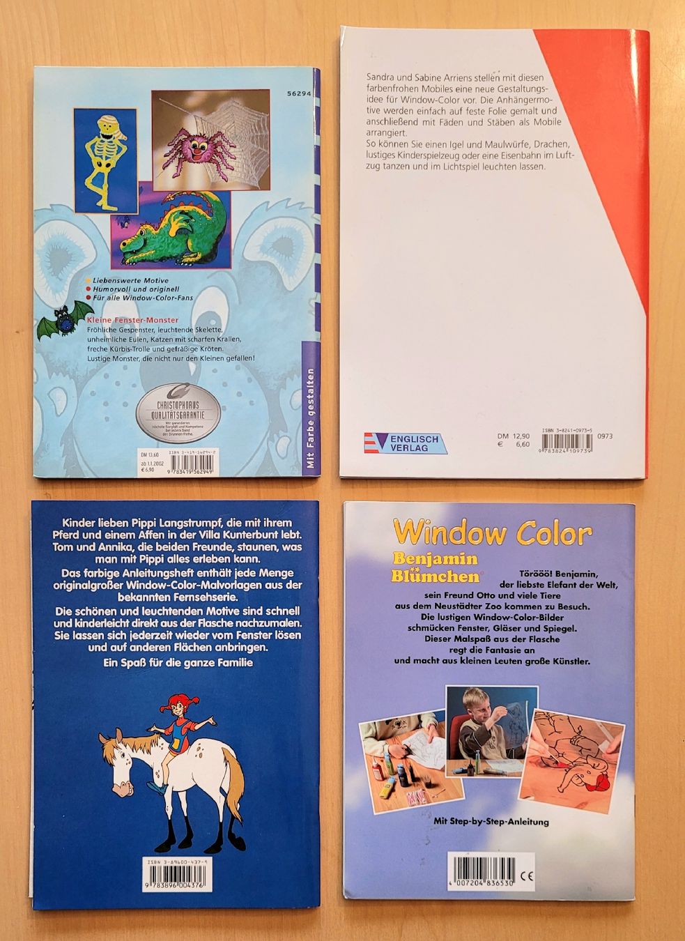 Libri: Bücherpaket Window-Color Fensterbilder – Usato da Madiswil venduto da Laubfleck 1