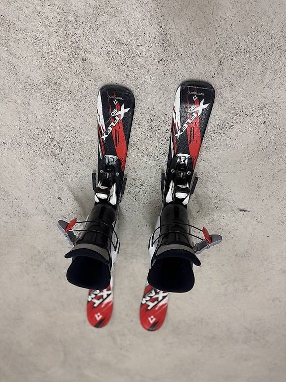Sci: Ski Set Kinder 90 cm mit Schuhen – Usato da Rheinfelden venduto da mar_mt5y 1