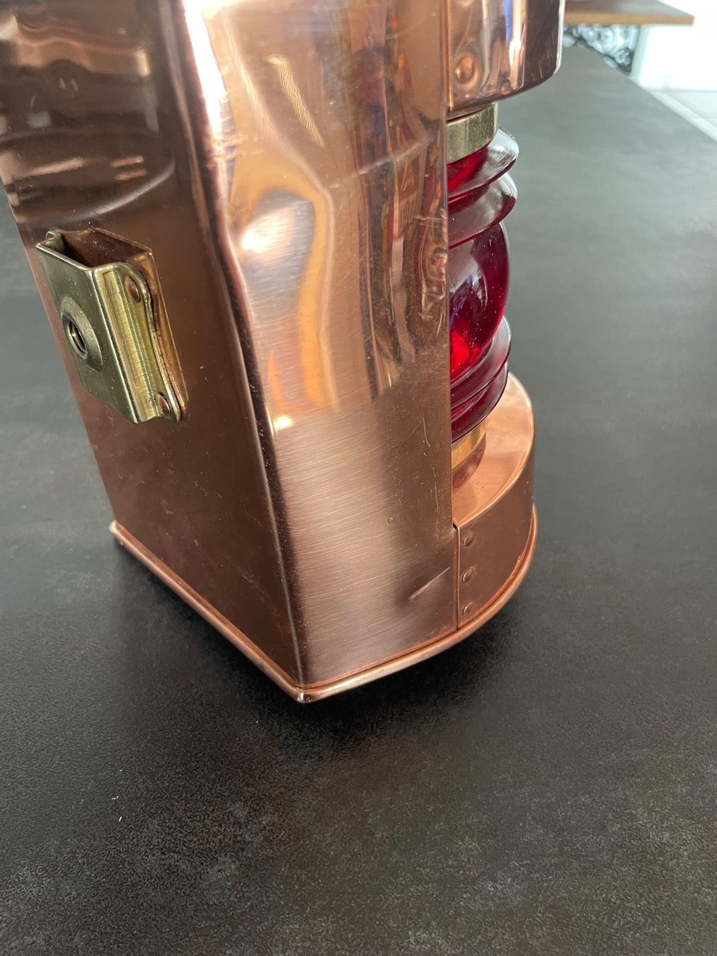 Lampen: Lanterne de Bateau Backboord Cuivre – Gebraucht aus Vallamand von Bricbracbroc82 7