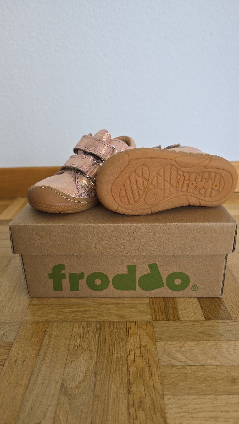 Froddo Scarpe per ragazzi: Froddo Babyschuhe Lauflernschuhe Grösse 19 – Nuovo e nell'imballaggio originale da Buchberg venduto da MaddieF 1