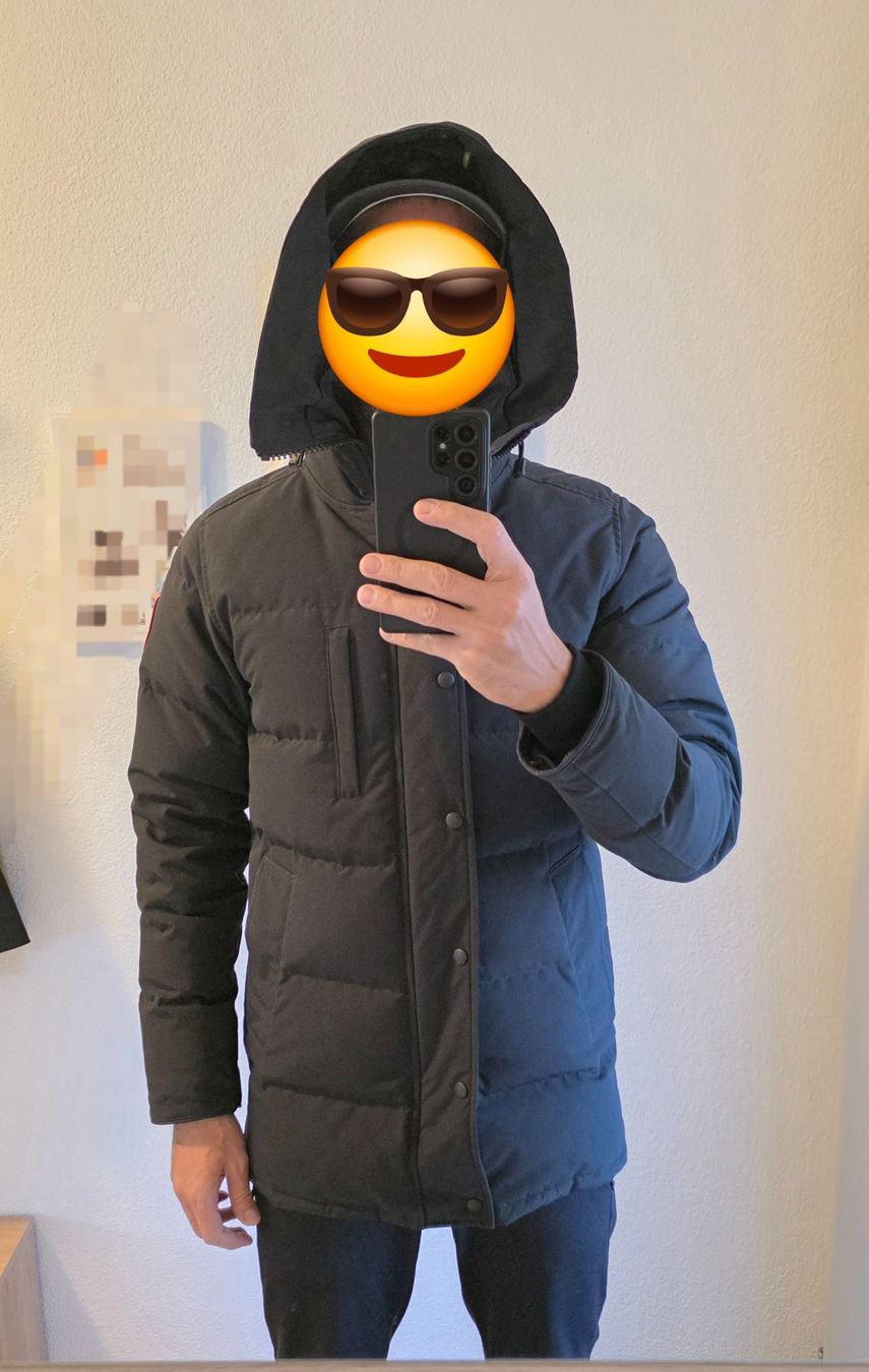 Canada Goose Giacche: ORIGINALE CANADA GOOSE JACKE HERREN SCHWARZ – Usato da Bassersdorf venduto da LiveLove 5