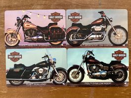 4 Telefonkarten Singapur SIN-111A-D Harley Davidson 6000 Ex