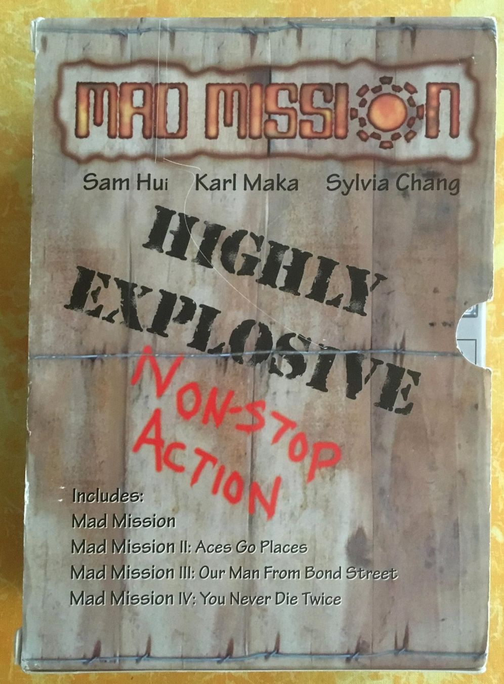Tutti i DVDs: "Mad Mission" (Set von 4 DVD) – Usato da Zürich venduto da Derrick8