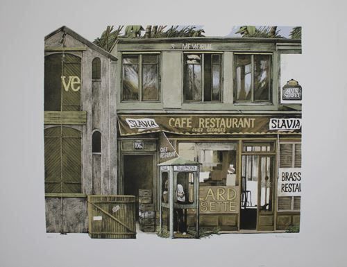 Grafica & Litografie: Bengt Böckman LITHOGRAPHIE SIGNIERT – Usato da Gersau venduto da kunst-online