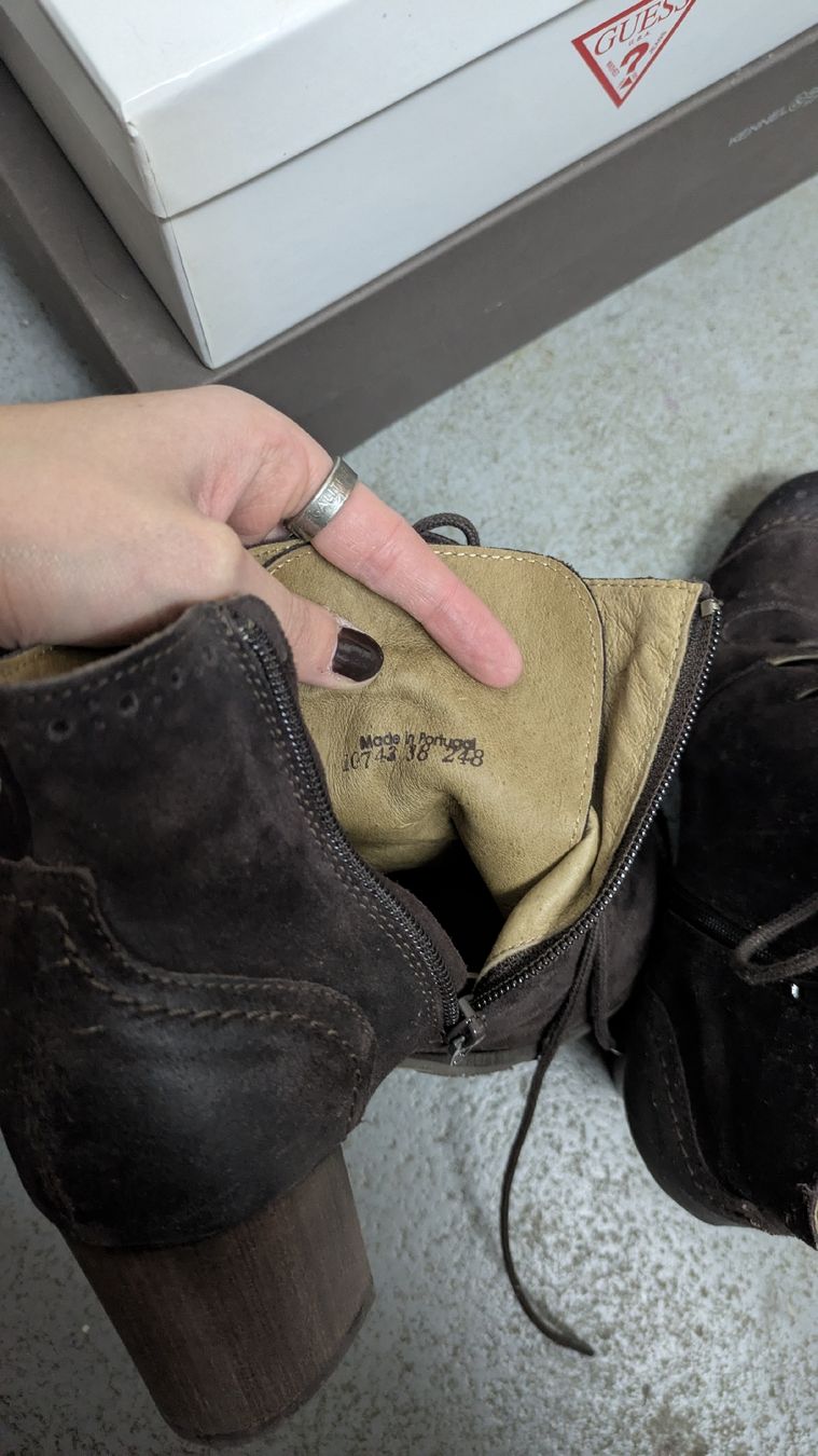 Scarpe da donna: DKODE Stiefeletten braun – Usato da Morgarten venduto da rra_jvw7 2