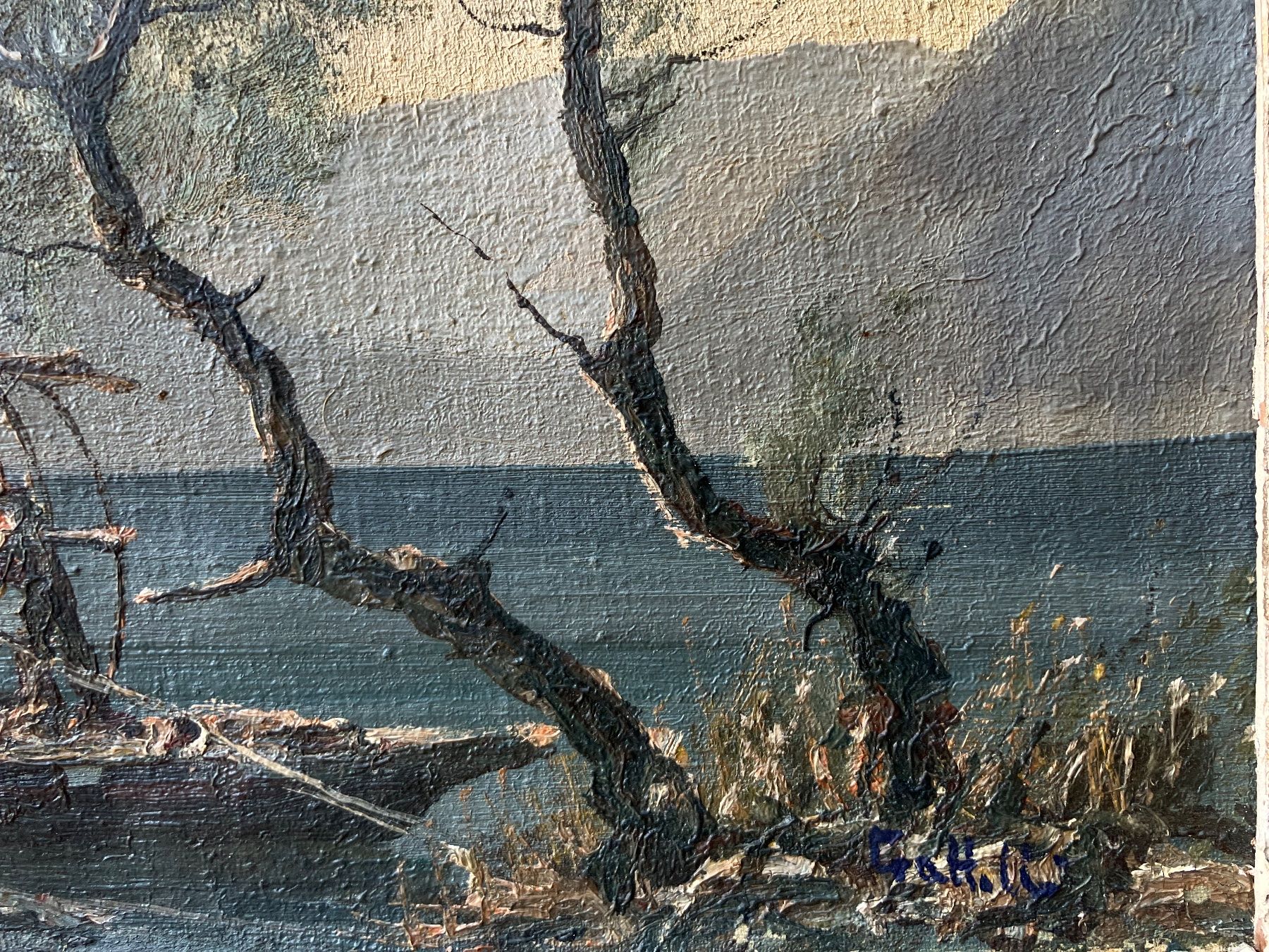Dipinti: Tessiner Landschaft – Usato da Wetzikon ZH venduto da artefix 1