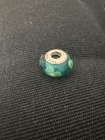 Pandora Glas Charm Gruen Kleeblatt 