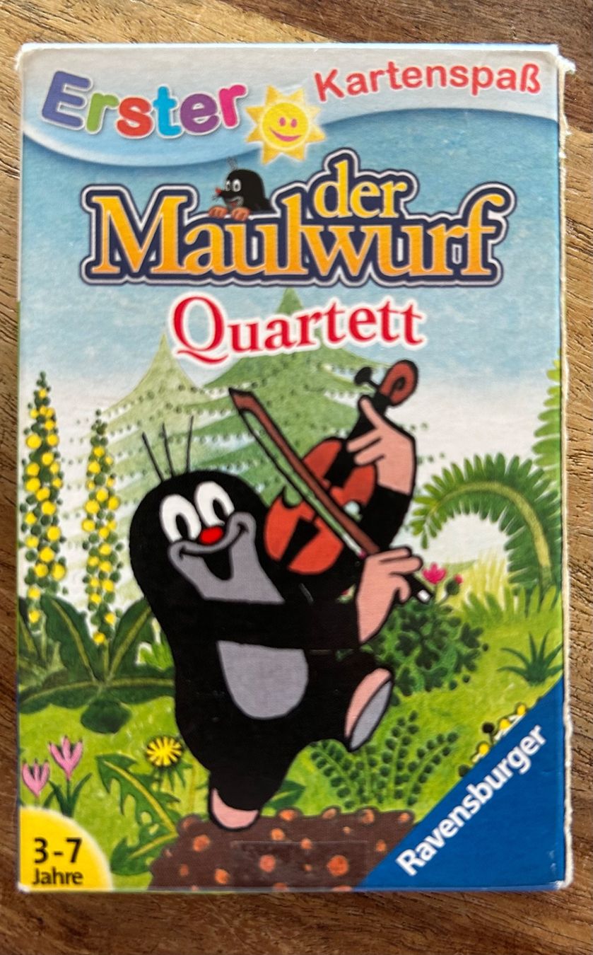 Ravensburger Giochi: Quartett Spiel Maulwurf Pauli – Usato da Geneve venduto da vane267