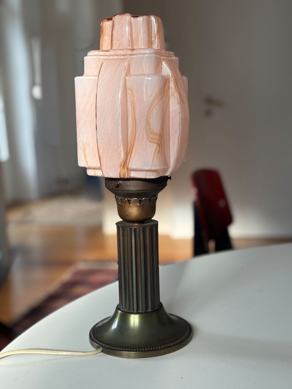 Lampade: Antike Art Déco Lampe, ca 1930 – Usato da Zürich venduto da vitty