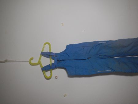 Blaue Skihose