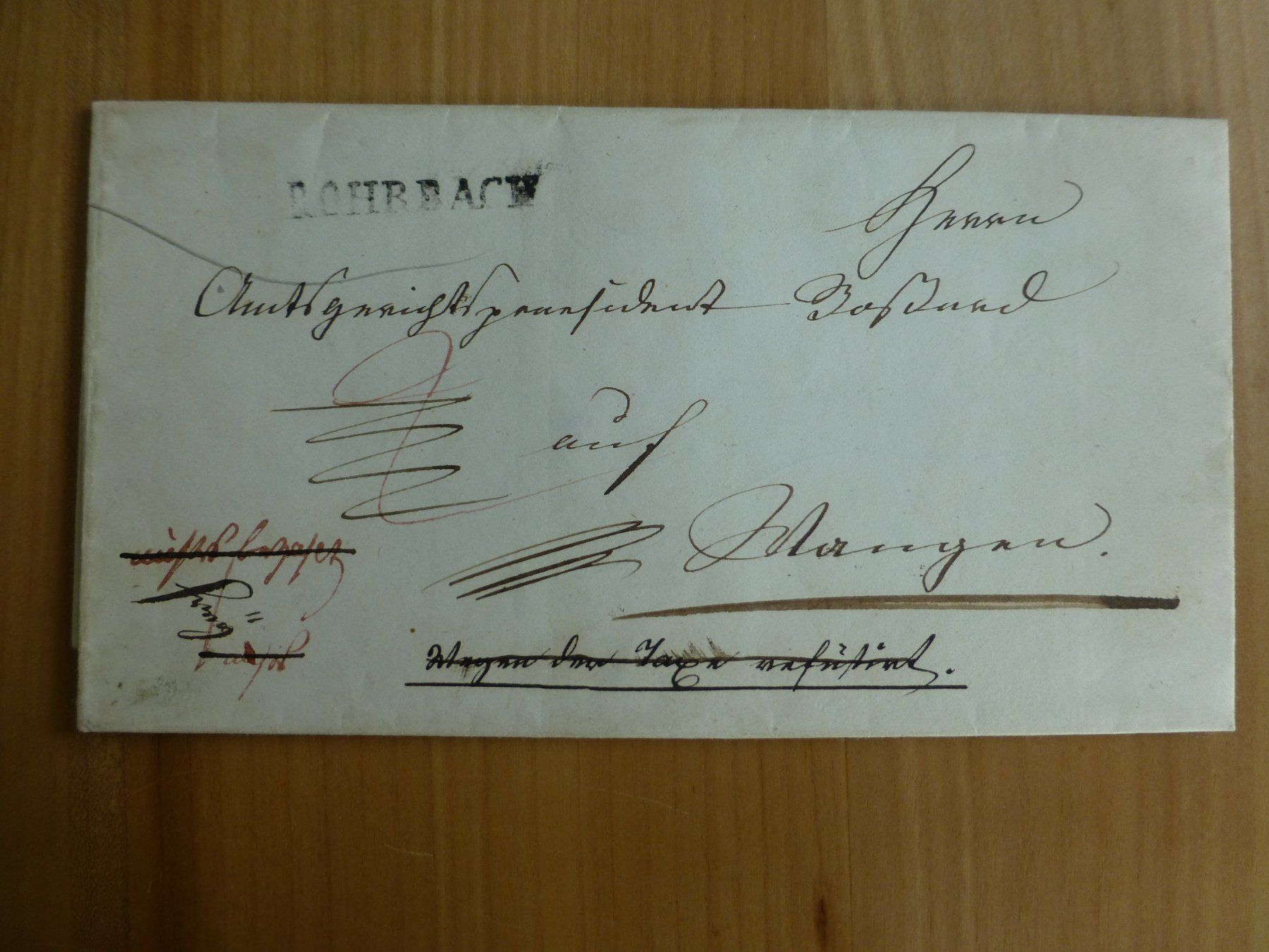 Documenti: Rohrbach nach Wangen an der Aare – Usato da Bettlach venduto da 1saurer