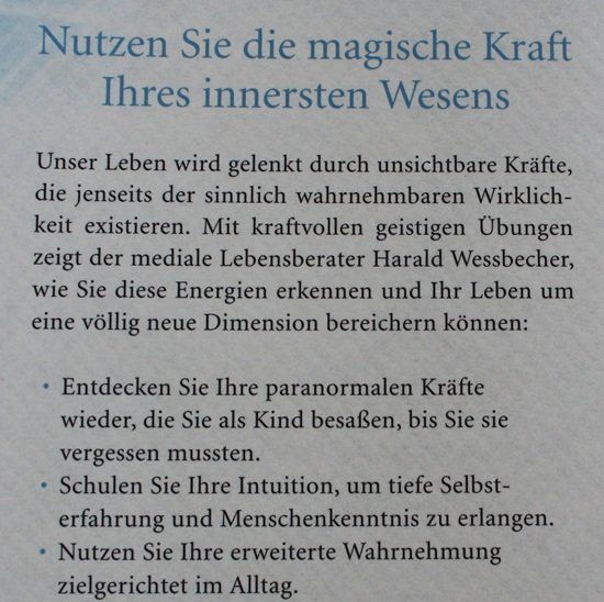Libri: Harald Wessbecher - Das dritte Auge öffnen – Usato da Schlatt TG venduto da annesbuecher 1
