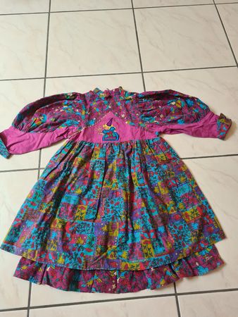 Mädchenkleid "Froschkönig" Gr.116