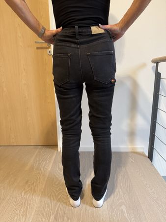 Riding Culture RC 4001, Highwaist Jeans mit Protektoren Dame