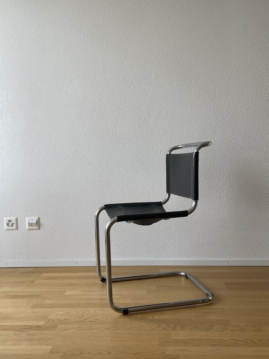 Sedie: Bauhaus style leather chiar – Usato da Basel venduto da jiy_k9v6