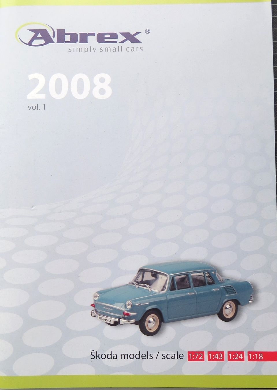 Skoda Modellini d'auto: Abrex Skoda Modellautokatalog von 2008 – Nuovo (secondo la descrizione) da Ettingen venduto da campione_1 1
