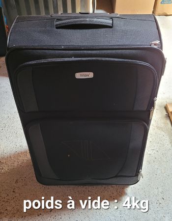 Valise en tissu