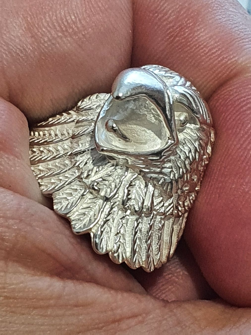 Anelli: Designer, massiver, grosser 925er Silber – Usato da Wohlen AG venduto da palmsprings 2