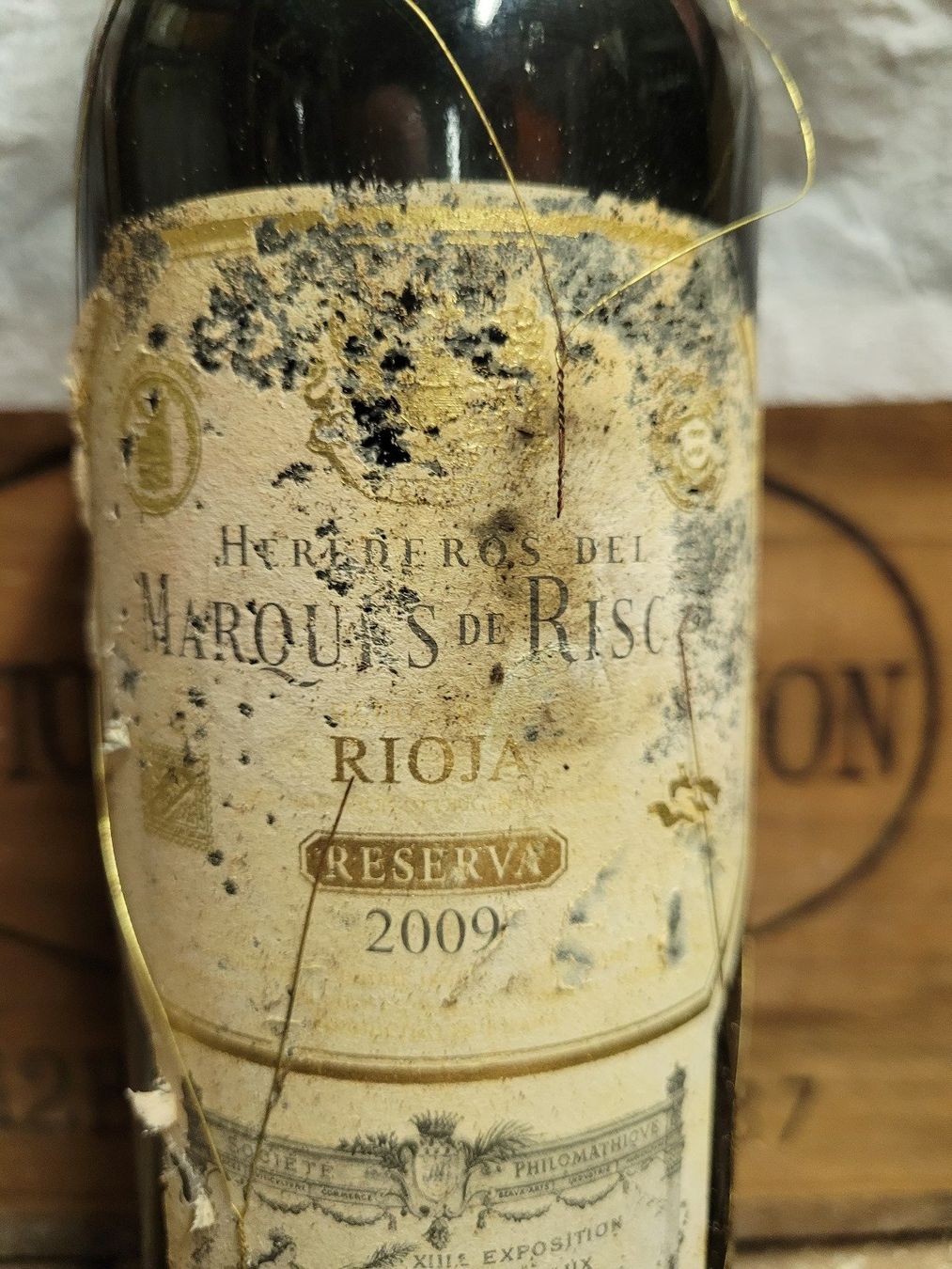 Rioja Vino: Marqués de Riscal Rioja Reserva 2009, lot de 2 bte DOC – Usato da Fribourg venduto da pier_aug 2