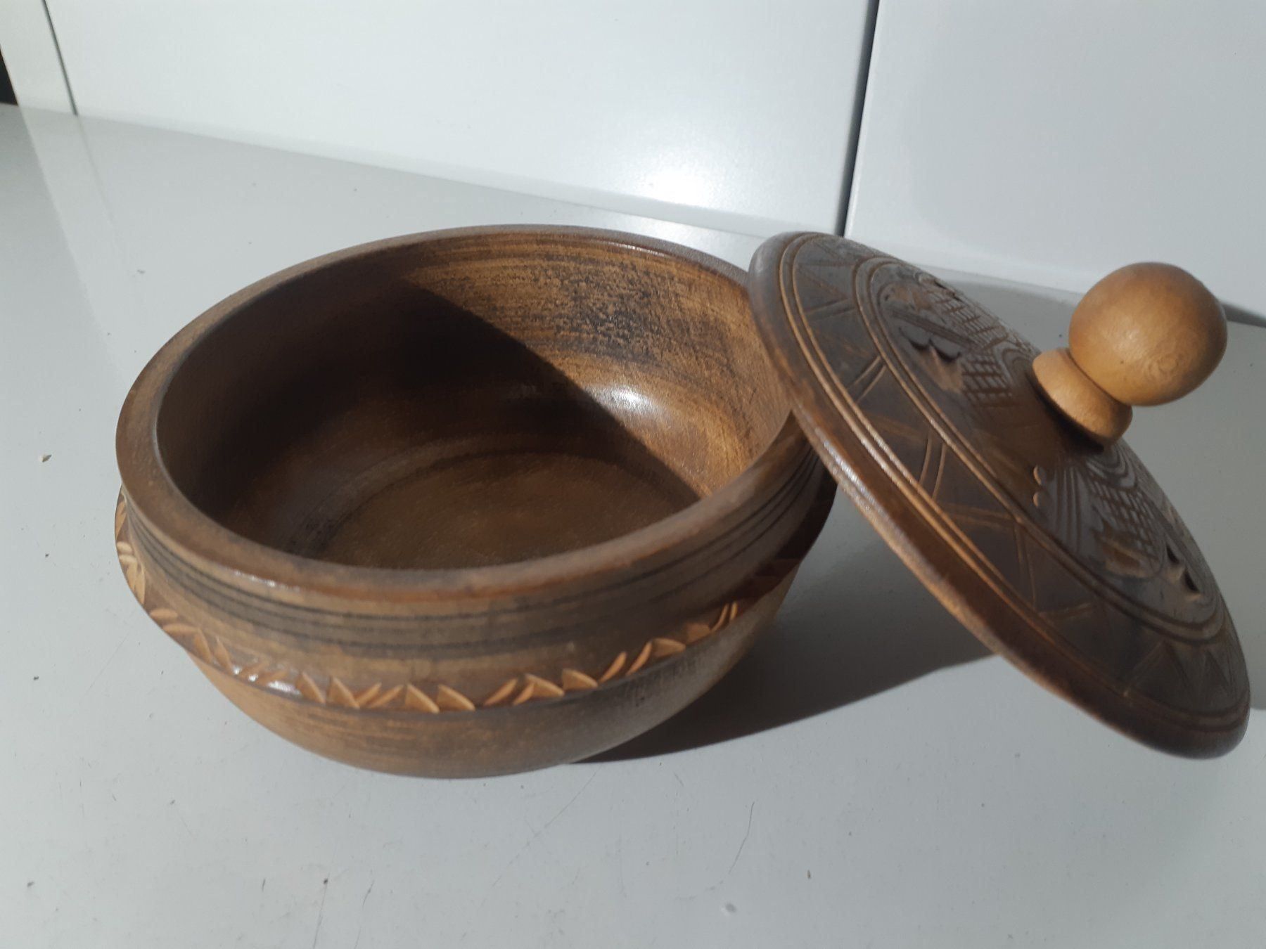 Holzartikel: Holzdose – Gebraucht aus Grindelwald von carro5 2