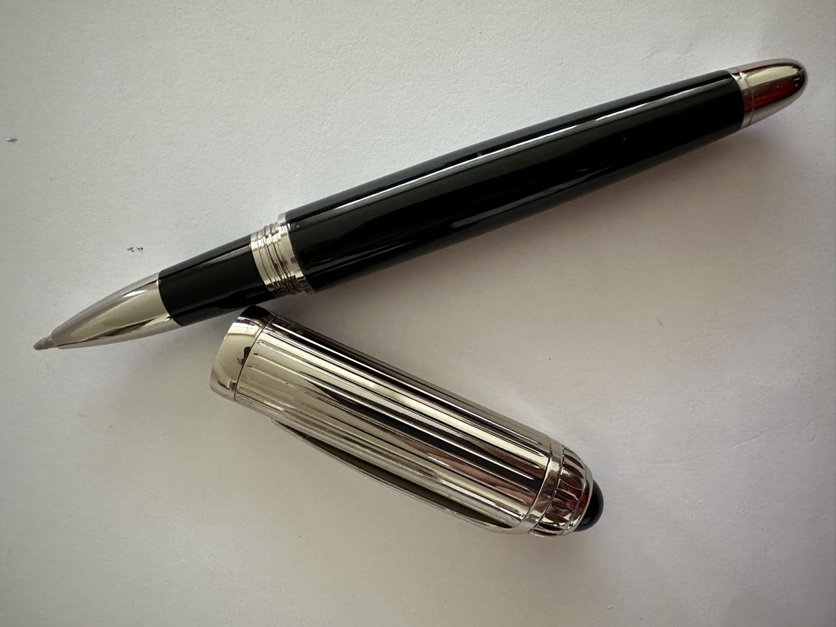 Stifte & Marker: Rollerball  Metall Schwarz und silber – Neu und originalverpackt aus Kloten von digi-Galaxy 4