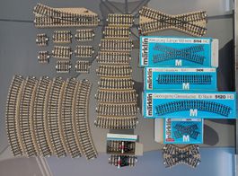 Märklin Gleismaterial HO Konvolut